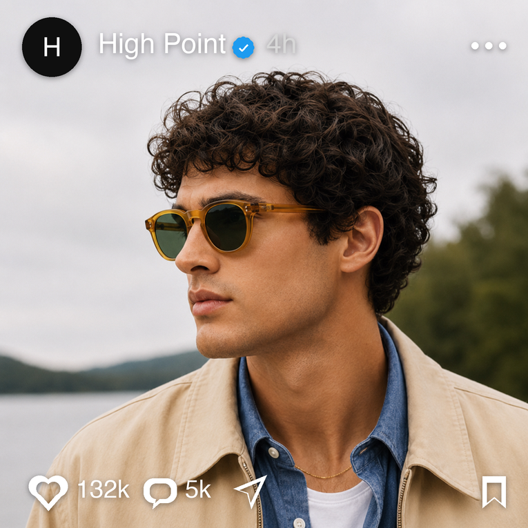 Social post mockup — High Point